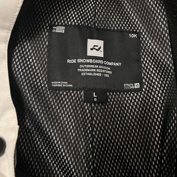 Men's Ride Snowboards Bib - Picture 9 of 12